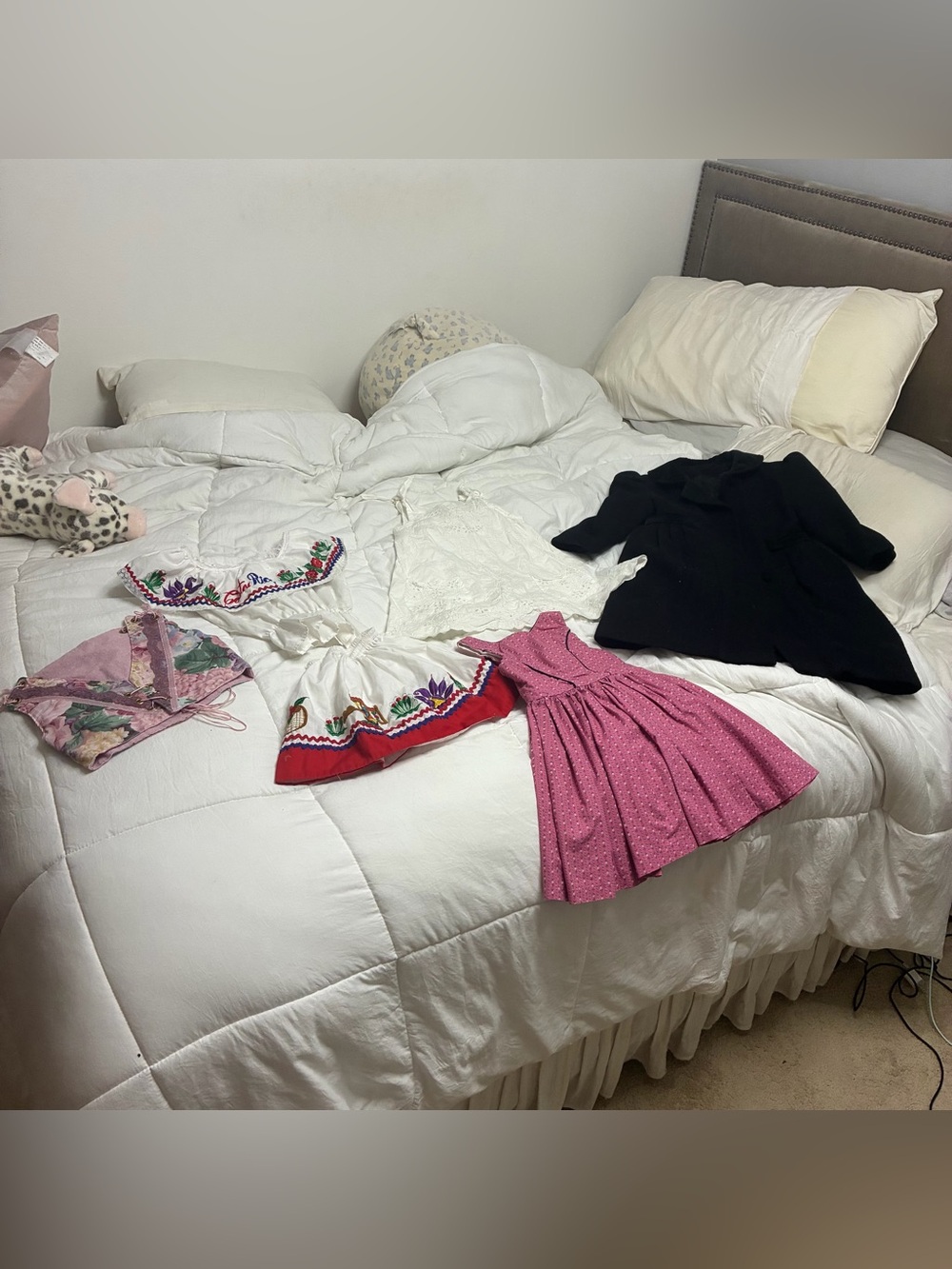 Vintage little girls toddler clothes